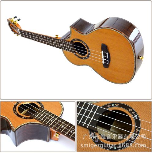27寸全单吉他ukulele木尤克里里专业指弹k50ss
